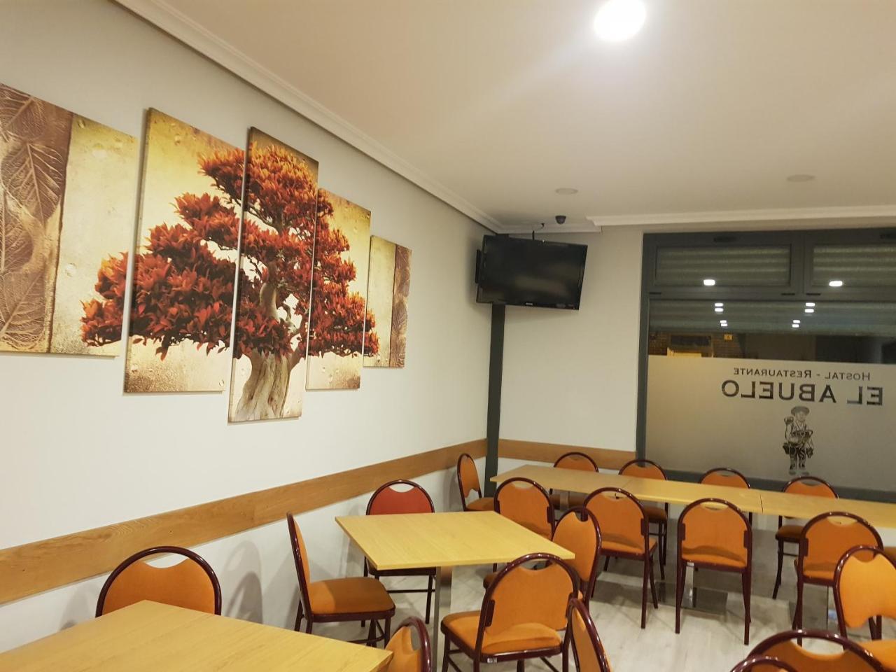 Hostal Restaurante El Abuelo Тробахо-дель-Камино Экстерьер фото
